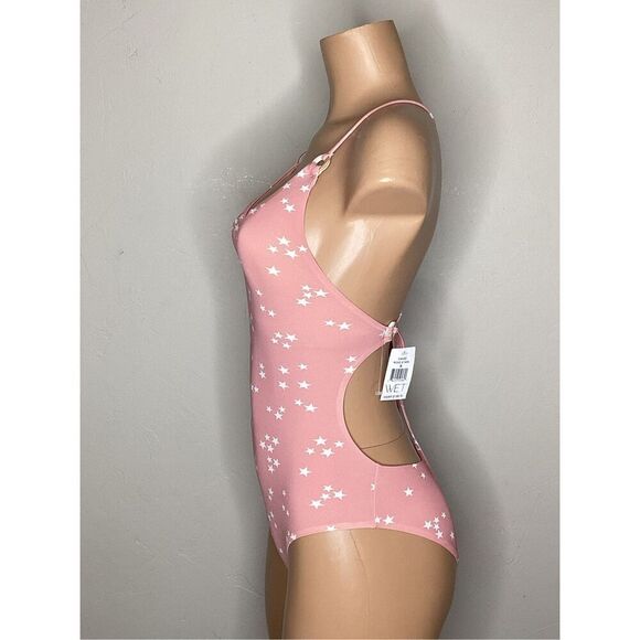 New. WET L.A. rose stars swimsuit. Small. Retails $188 - Picture 5 of 6